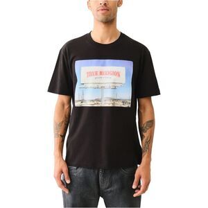 True Religion Mens Logo Graphic T-Shirt, NWT